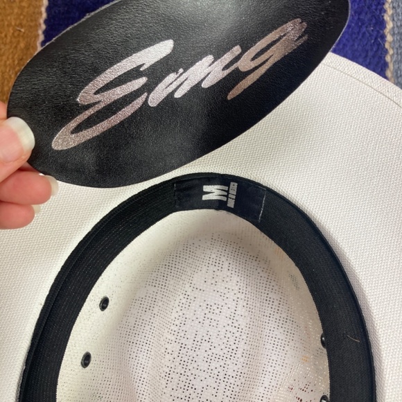 Hand painted cowboy garden festival hat - Picture 9 of 15